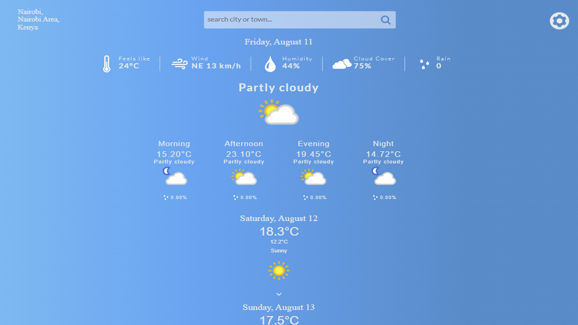 Weather App